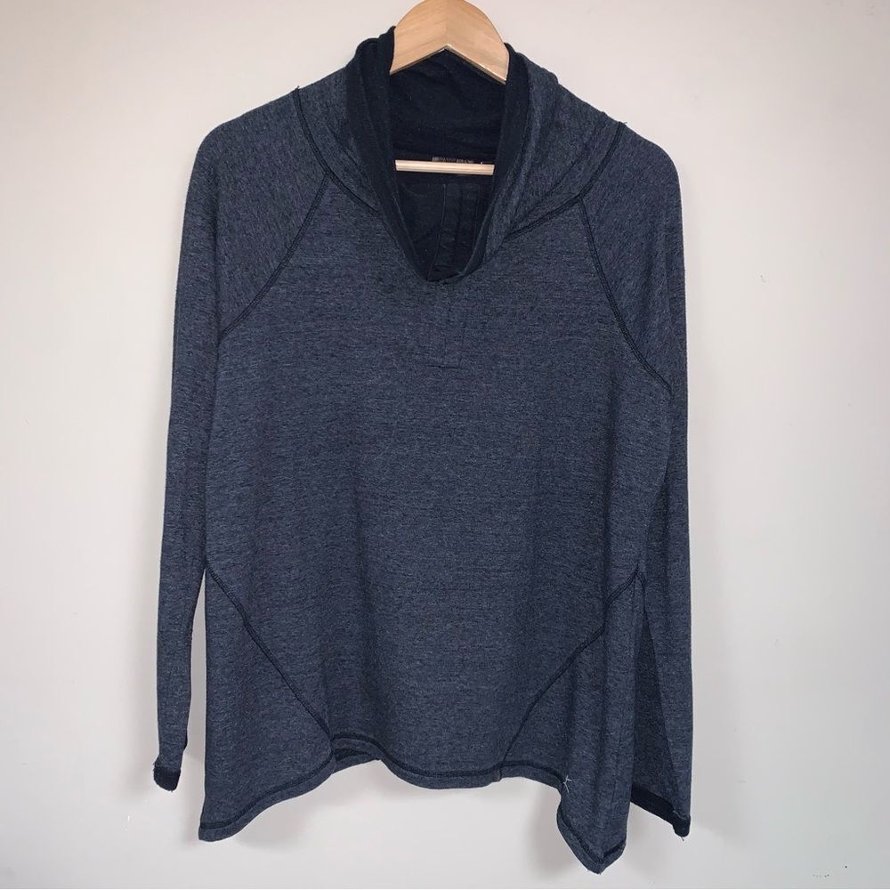 Charcoal Gray Athleisure Pullover Sweatshirt Wome… - image 1
